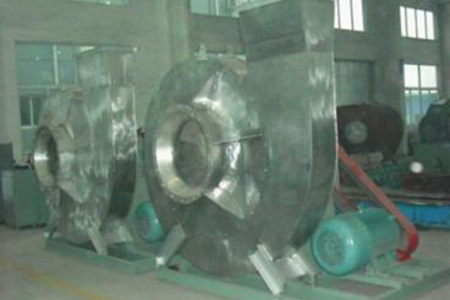 Ventilateur centrifuge pour l'industrie chimique